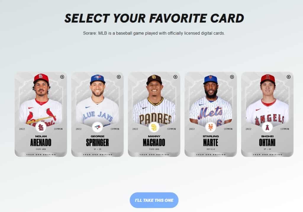Your @sorare MLB experience starts now! #sorare #mlb