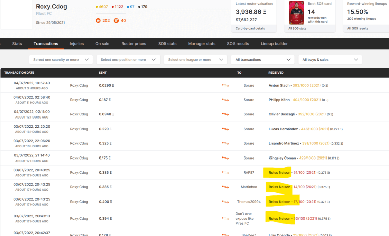 Sorare Data: The Best Data Analysis Tool for Sorare